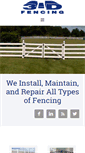 Mobile Screenshot of 3dfencingco.com